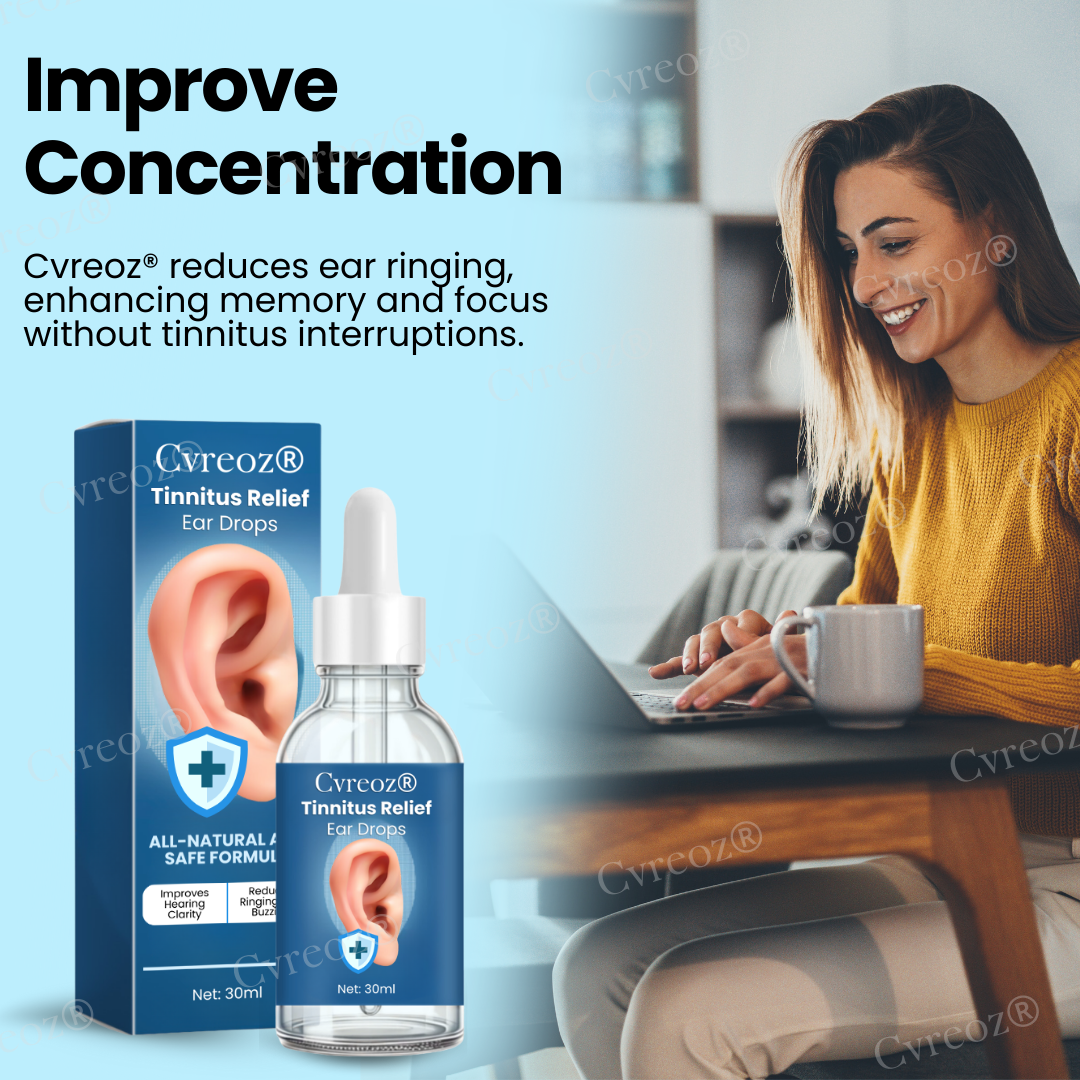 Limited Time Offer đ¨CvreozÂŽ Tinnitus Relief Ear Drops â Only 50 in stock available! Act Fast!