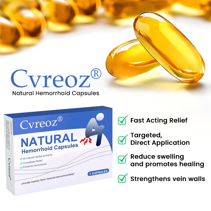 đ„Only 10 Discounts Remaining! đ„CvreozÂź Natural Hemorrhoid Capsules