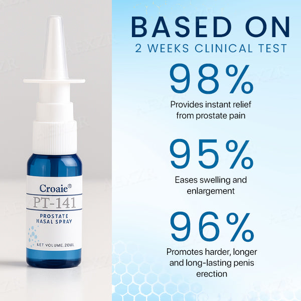 Croaieยฎ PT-141 Prostate Nasal Spray๐๐๐๐ก๐ข๐๐ฏ๐ ๐๐ซ๐จ๐ฌ๐ญ๐๐ญ๐ ๐๐๐๐ฅ๐ญ๐ก ๐ข๐ง ๐๐๐ฒ๐ฌ!๐