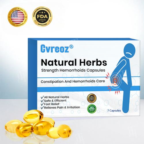 Cvreoz® Natural Herbs Strength Hemorrhoids Capsules✨EFFECTIVE WITHIN 5–7 DAYS! 🚀