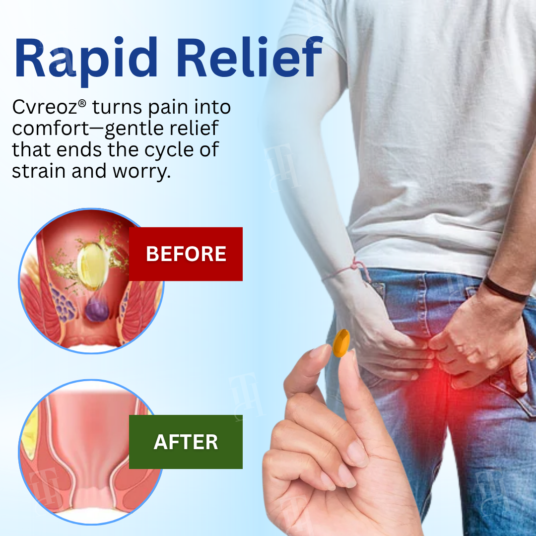 Cvreoz® Natural Herbs Strength Hemorrhoids Capsules✨EFFECTIVE WITHIN 5–7 DAYS! 🚀