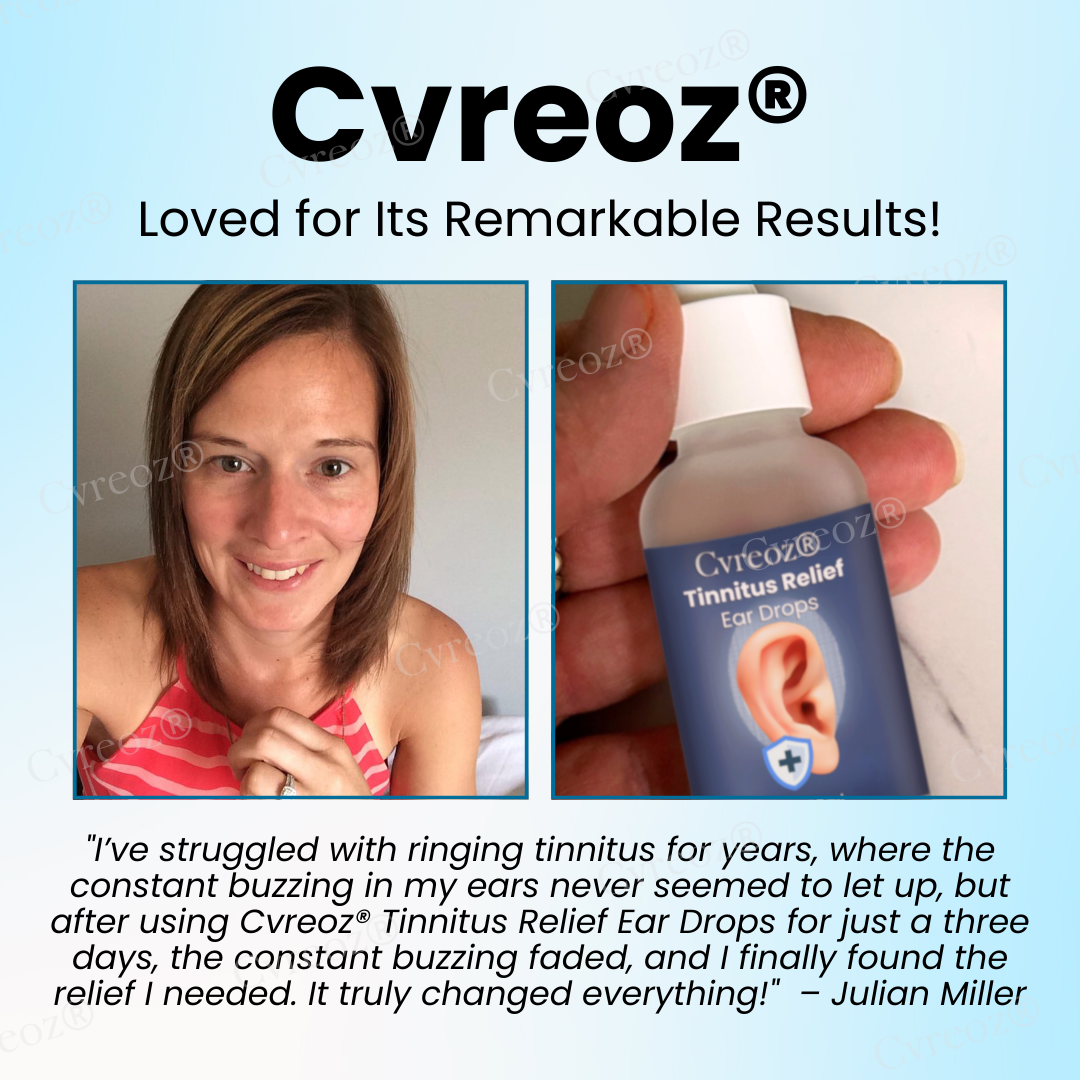 Limited Time Offer đ¨CvreozÂŽ Tinnitus Relief Ear Drops â Only 50 in stock available! Act Fast!