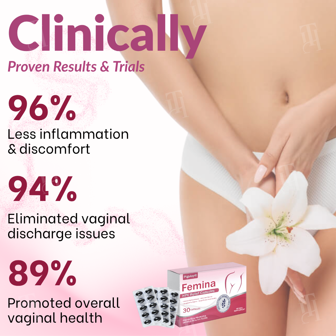 Piguiayยฎ Femina HPV Relief Capsules โจ๐๐๐๐๐๐ญ๐ข๐ฏ๐ ๐๐๐ฅ๐ข๐๐ ๐๐ซ๐จ๐ฆ ๐๐๐ ๐๐ฒ๐ฆ๐ฉ๐ญ๐จ๐ฆ๐ฌโจ