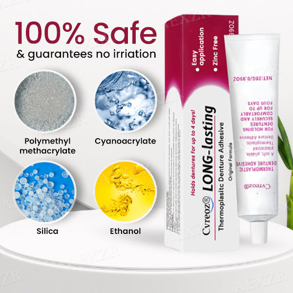 🎉Limited time discount 🎉Cvreoz® Thermoplastic Denture Adhesive
