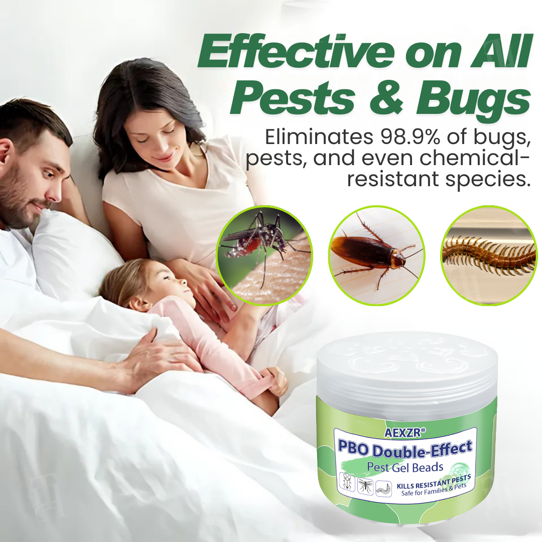 🏆Official Store | 🪳 Effectively Kills Resistant Pests 🪳 AEXZR® PBO Double-Effect Pest Gel Beads