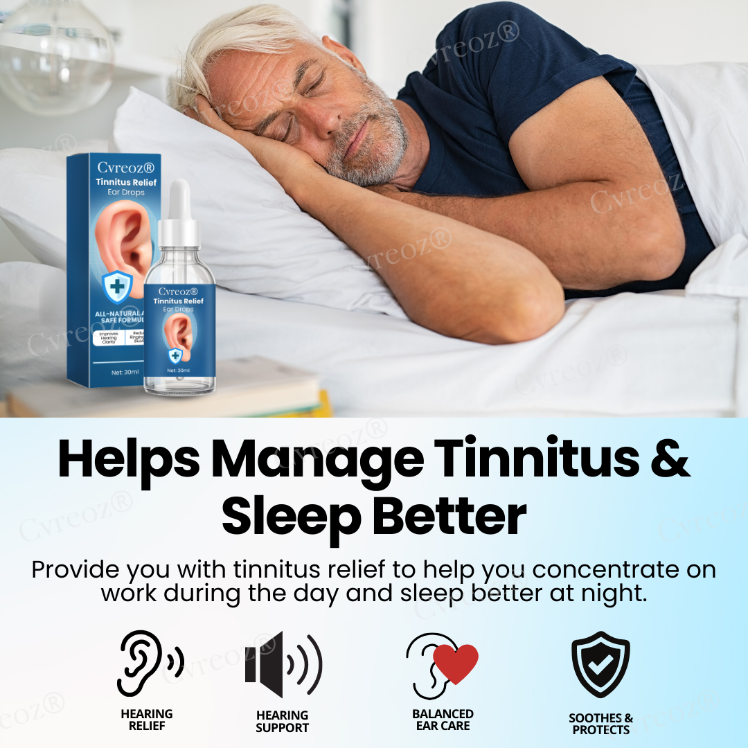 Limited Time Offer đ¨CvreozÂŽ Tinnitus Relief Ear Drops â Only 50 in stock available! Act Fast!