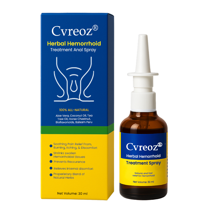 🏷️16 Pcs left !!! EXCLUSIVE DEAL! 50% OFF - Cvreoz® Herbal Hemorrhoid Treatment Anal Spray