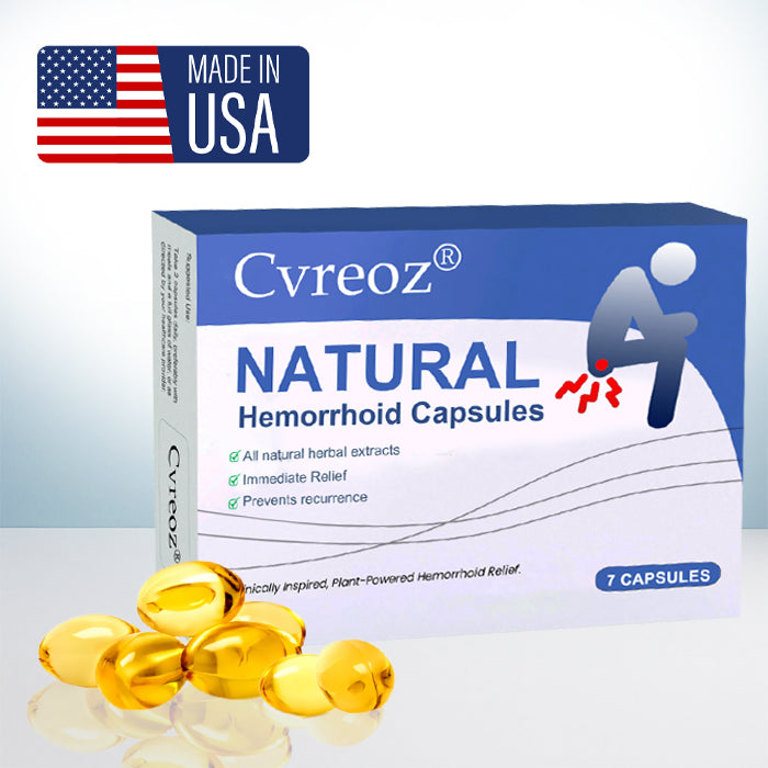 🔥Only 10 Discounts Remaining! 🔥Cvreoz® Natural Hemorrhoid Capsules