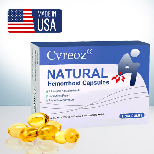 🔥Only 10 Discounts Remaining! 🔥Cvreoz® Natural Hemorrhoid Capsules
