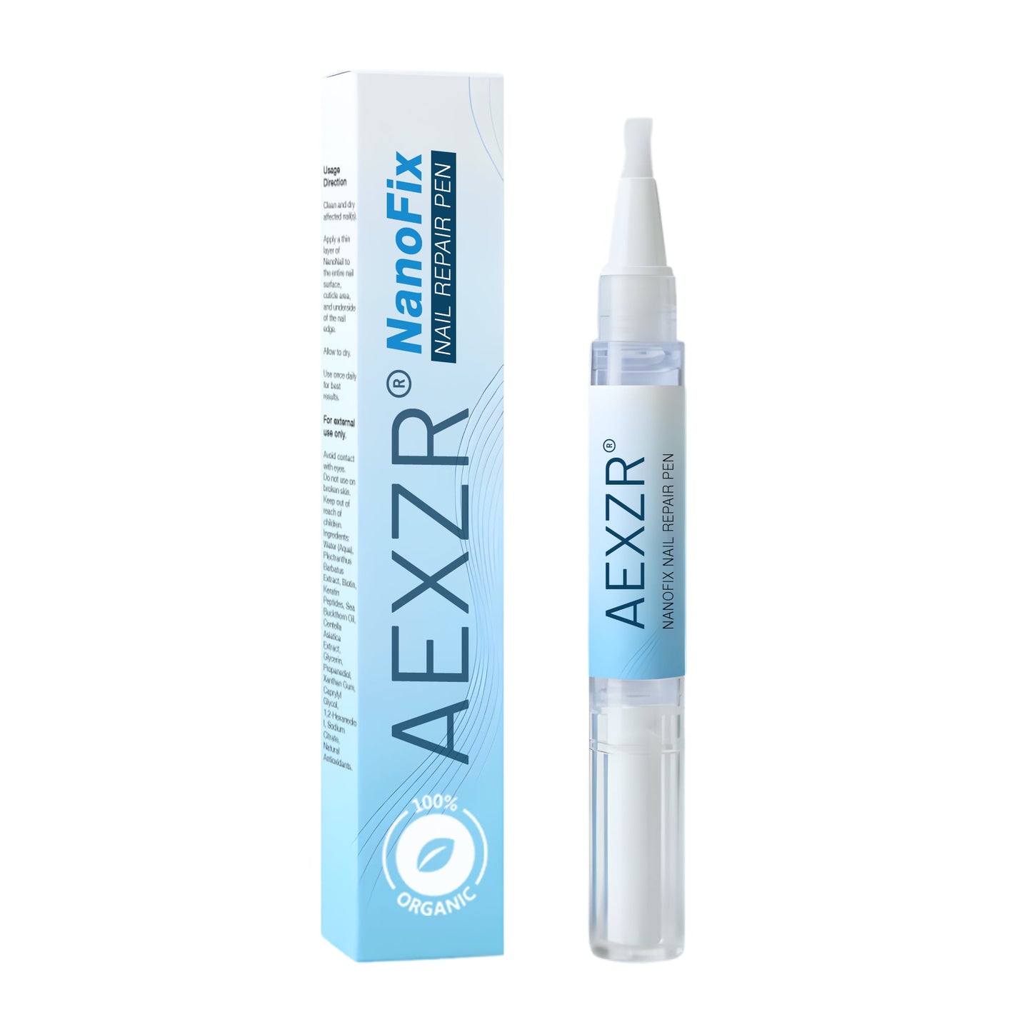🏷️ EXCLUSIVE DEAL! 50% OFF - AEXZR® NanoFix Nail Repair Pen
