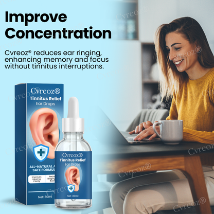 Limited Time Offer  🚨Cvreoz® Tinnitus Relief Ear Drops  – Only 50 in stock available! Act Fast!