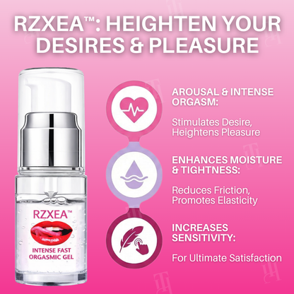 💋 Passion and Intimacy | RZXEA™ Intense Fast Orgasmic Gel