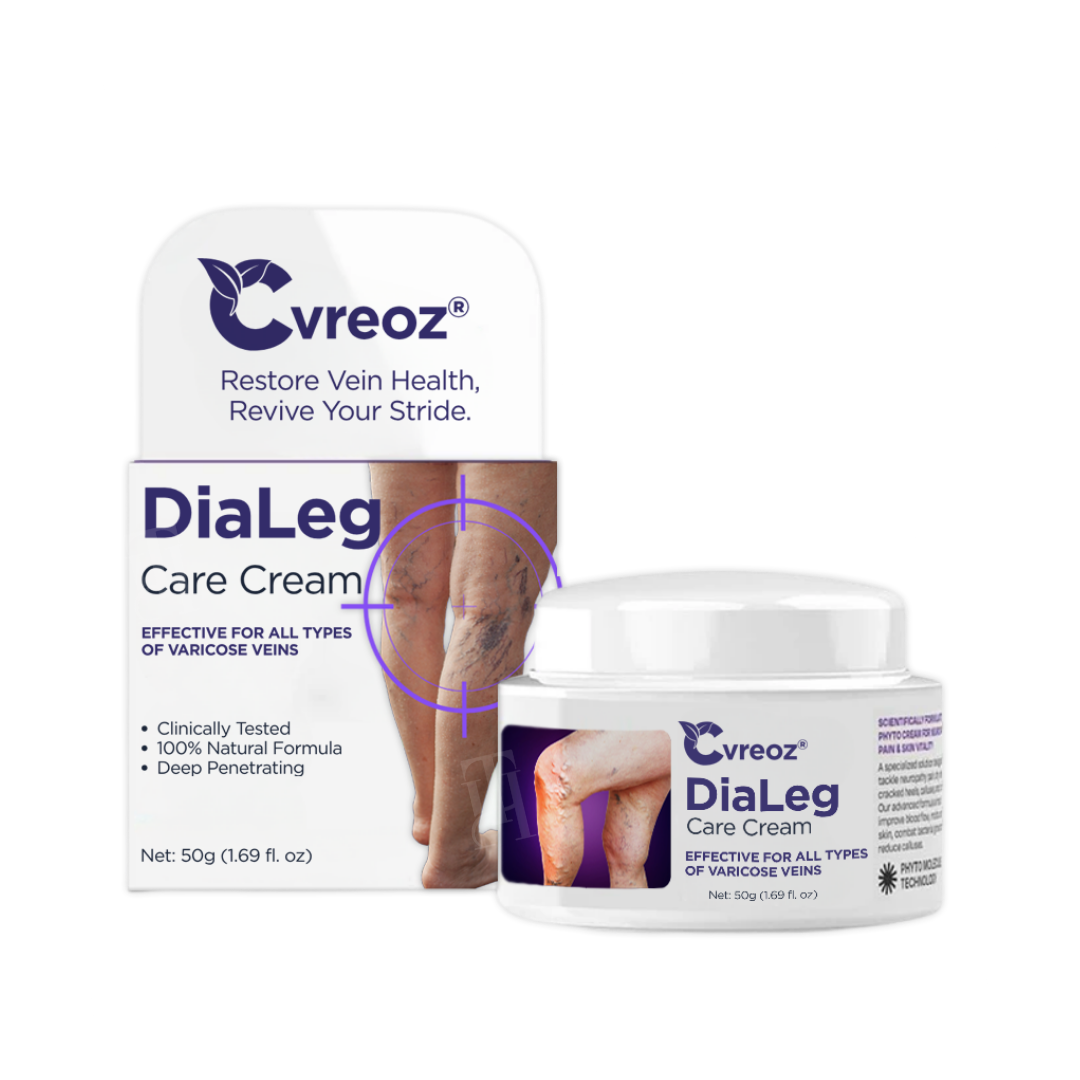 🦵 Say goodbye to varicose veins!🦵Cvreoz® DiaLeg Care Cream