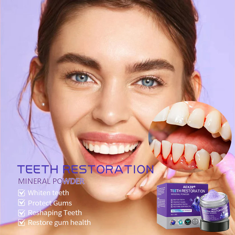 Limited Time Offer  🚨AEXZR® Teeth Restoration Mineral Powder  – Only 50 in stock available! Act Fast!