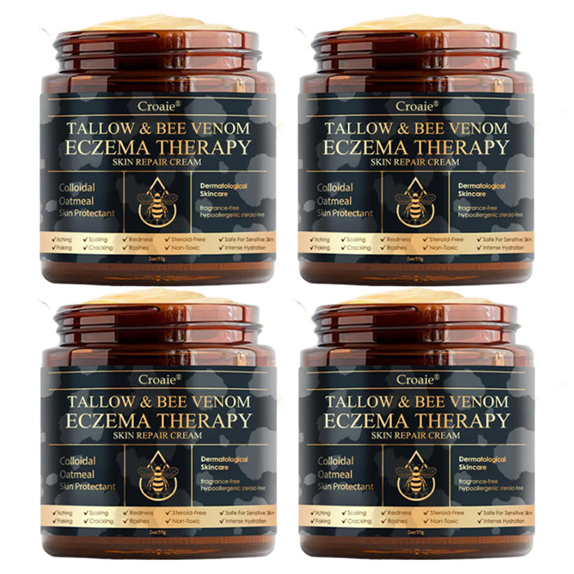 Croaie® Tallow & Bee venom Eczema Theraphy ✨ 𝐄𝐟𝐟𝐞𝐜𝐭𝐢𝐯𝐞 𝐑𝐞𝐥𝐢𝐞𝐟 𝐟𝐫𝐨𝐦 𝐄𝐜𝐳𝐞𝐦𝐚 𝐢𝐧 𝐉𝐮𝐬𝐭 𝟕 𝐃𝐚𝐲𝐬! ✨