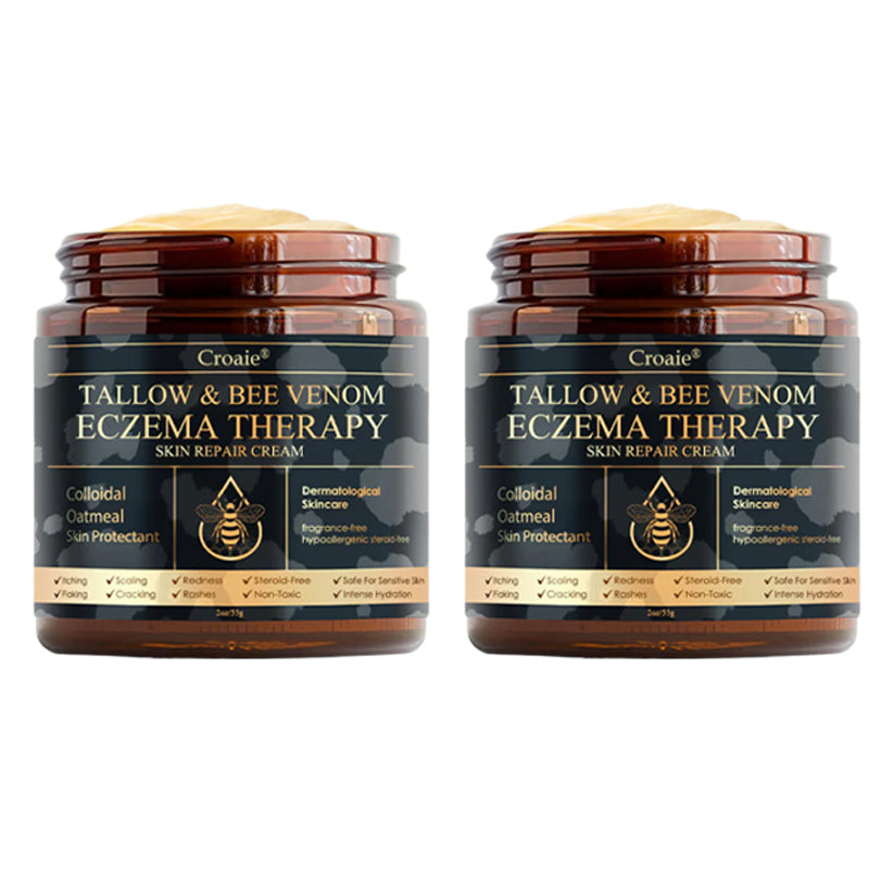 Croaie® Tallow & Bee venom Eczema Theraphy ✨ 𝐄𝐟𝐟𝐞𝐜𝐭𝐢𝐯𝐞 𝐑𝐞𝐥𝐢𝐞𝐟 𝐟𝐫𝐨𝐦 𝐄𝐜𝐳𝐞𝐦𝐚 𝐢𝐧 𝐉𝐮𝐬𝐭 𝟕 𝐃𝐚𝐲𝐬! ✨