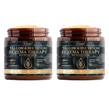 Croaie® Tallow & Bee venom Eczema Theraphy ✨ 𝐄𝐟𝐟𝐞𝐜𝐭𝐢𝐯𝐞 𝐑𝐞𝐥𝐢𝐞𝐟 𝐟𝐫𝐨𝐦 𝐄𝐜𝐳𝐞𝐦𝐚 𝐢𝐧 𝐉𝐮𝐬𝐭 𝟕 𝐃𝐚𝐲𝐬! ✨