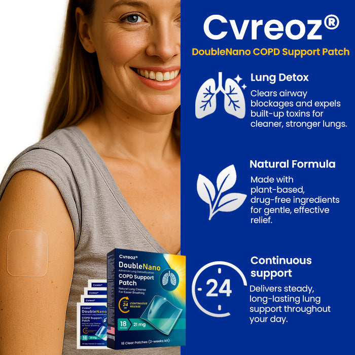 🔥Limited Time Offer🔥Cvreoz® DoubleNano COPD Support Patch