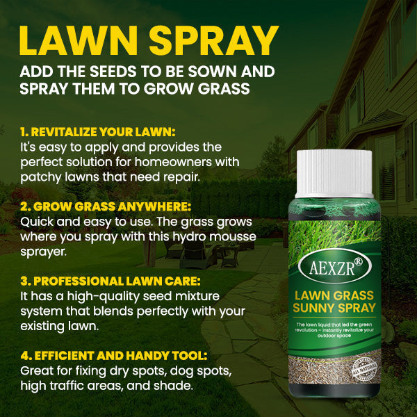 🏆Official Store | 💚Enhance The Natural Beauty Of Your Lawn 💚AEXZR® Green Lawn Grass Sunny Spray