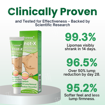 🏷️ EXCLUSIVE DEAL! 50% OFF - Cvreoz® Knot-X Lipoma Dissolve Cream
