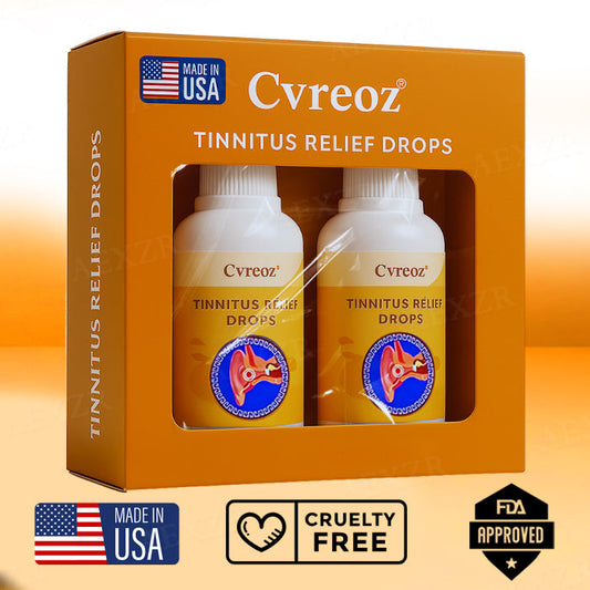 Limited Time Offer🚨 Cvreoz® Tinnitus Relief Drops – Only 100 Sets Available!