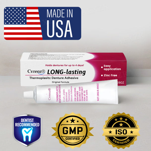 🎉Limited time discount 🎉Cvreoz® Thermoplastic Denture Adhesive