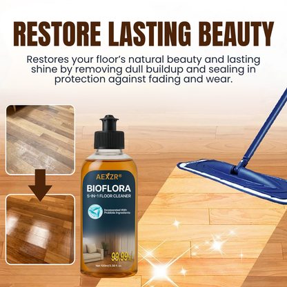 🏷️ EXCLUSIVE DEAL! 40% OFF - AEXZR® BioFlora 5-in-1 Floor Cleaner