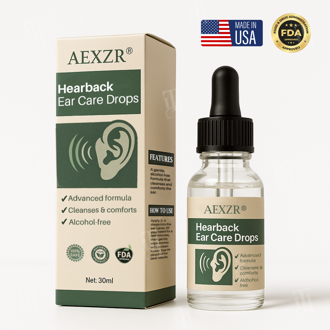 AEXZR® Hearback Ear Care Drops