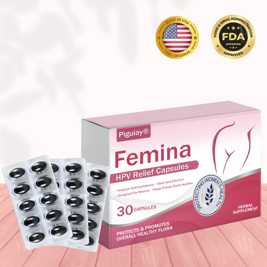 Piguiay® Femina HPV Relief Capsules ✨𝐄𝐟𝐟𝐞𝐜𝐭𝐢𝐯𝐞 𝐑𝐞𝐥𝐢𝐞𝐟 𝐟𝐫𝐨𝐦 𝐇𝐏𝐕 𝐒𝐲𝐦𝐩𝐭𝐨𝐦𝐬✨