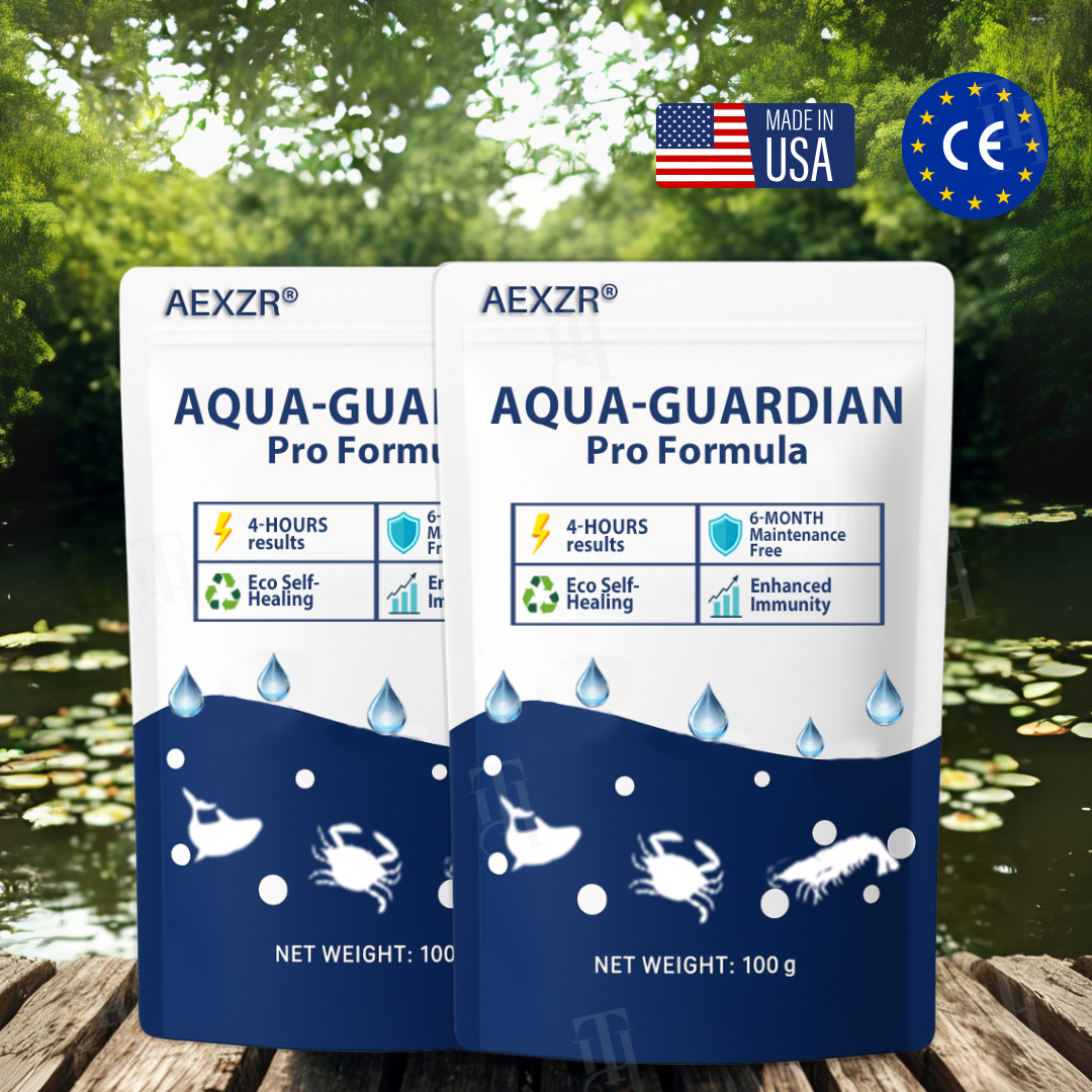 AEXZR® Aqua-Guardian Pro Formula💧𝐂𝐫𝐲𝐬𝐭𝐚𝐥-𝐜𝐥𝐞𝐚𝐫 𝐰𝐚𝐭𝐞𝐫 𝐢𝐧 𝟏𝟐 𝐡𝐨𝐮𝐫𝐬💧