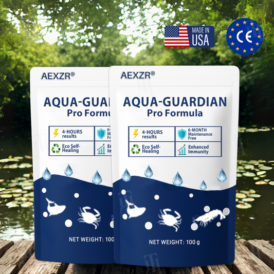 AEXZR® Aqua-Guardian Pro Formula💧𝐂𝐫𝐲𝐬𝐭𝐚𝐥-𝐜𝐥𝐞𝐚𝐫 𝐰𝐚𝐭𝐞𝐫 𝐢𝐧 𝟏𝟐 𝐡𝐨𝐮𝐫𝐬💧
