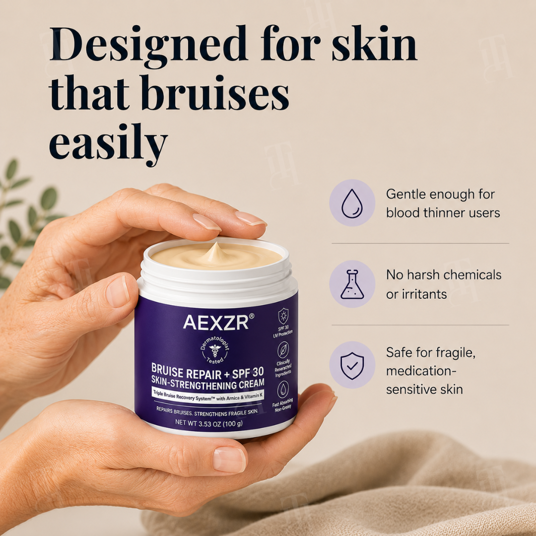AEXZR® Bruise Repair + SPF 30 Skin-Strengthening Cream
