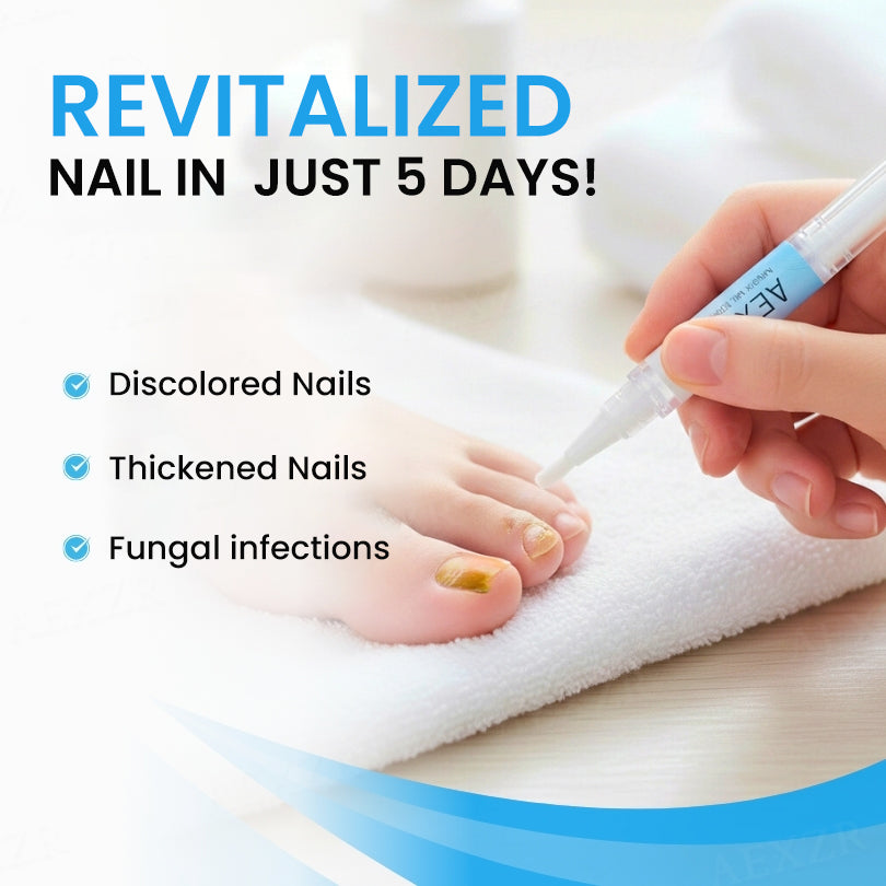 🏷️ EXCLUSIVE DEAL! 50% OFF - AEXZR® NanoFix Nail Repair Pen