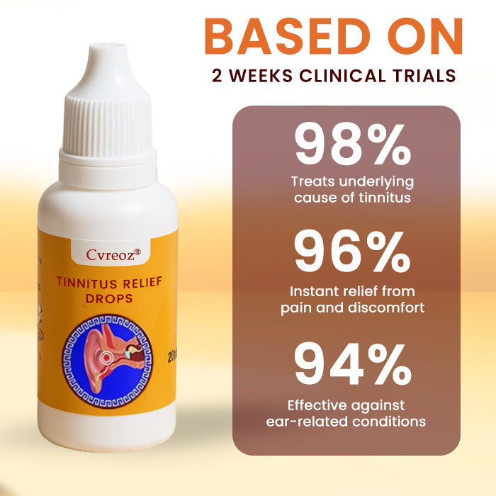 Limited Time Offer🚨 Cvreoz® Tinnitus Relief Drops – Only 100 Sets Available!