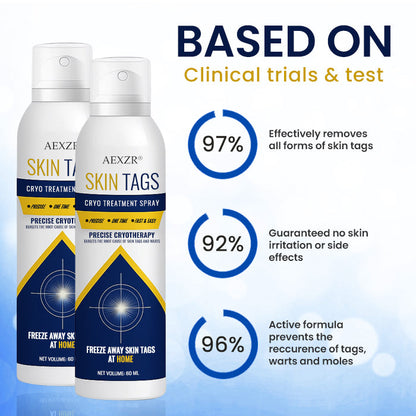 🏷️ EXCLUSIVE DEAL! 63% OFF - AEXZR® Skin Tag Cryo Treatment Spray