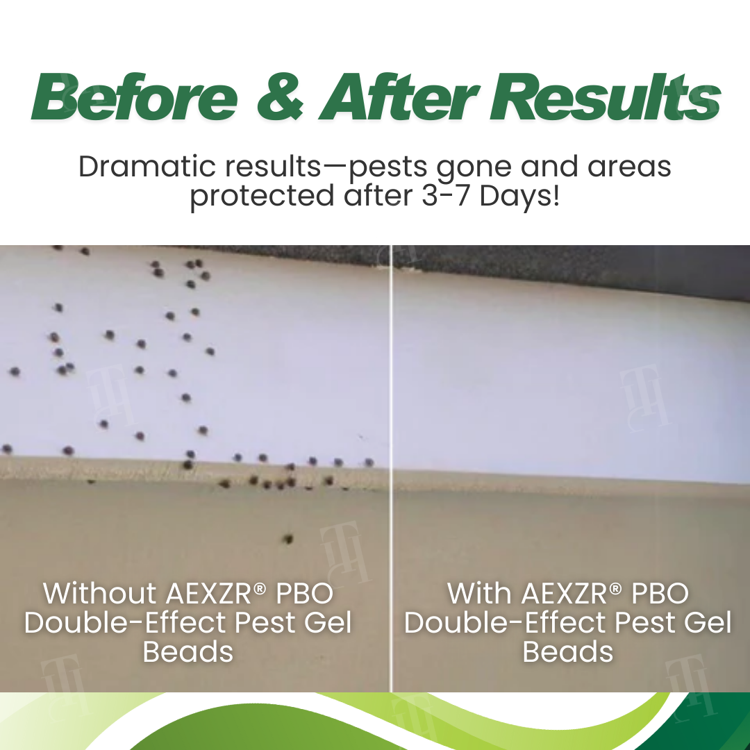 🏆Official Store | 🪳 Effectively Kills Resistant Pests 🪳 AEXZR® PBO Double-Effect Pest Gel Beads