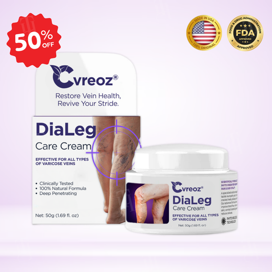 🦵 Say goodbye to varicose veins!🦵Cvreoz® DiaLeg Care Cream