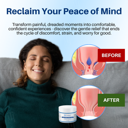 Cvreoz® Hemorrhoid & Fissure Cream✨𝟑𝟎-𝐌𝐢𝐧𝐮𝐭𝐞 𝐏𝐚𝐢𝐧 𝐑𝐞𝐥𝐢𝐞𝐟✨