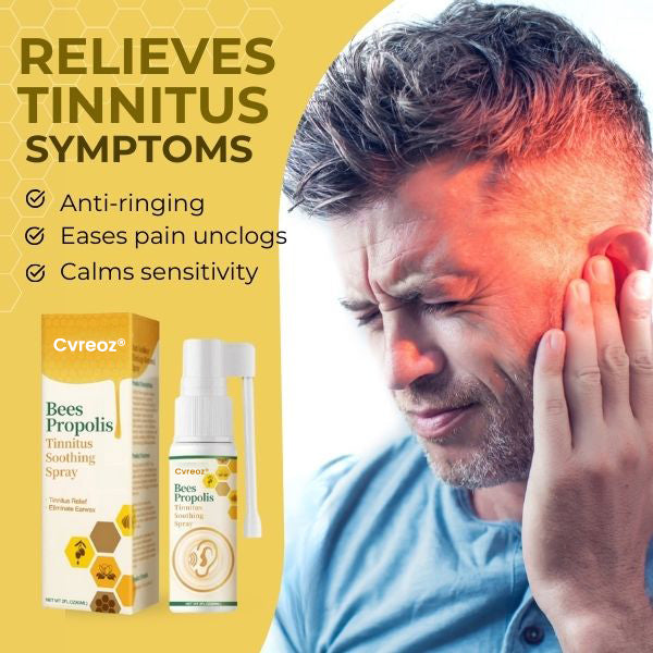 Limited Time Offer  🚨Cvreoz® Propolis Tinnitus Spray – Only 50 in stock available! Act Fast!