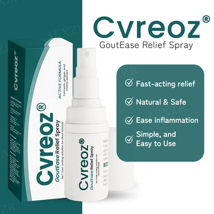 Only 10 pieces left 🚀Cvreoz® GoutEase Relief Spray
