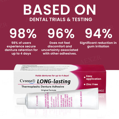 🎉Limited time discount 🎉Cvreoz® Thermoplastic Denture Adhesive