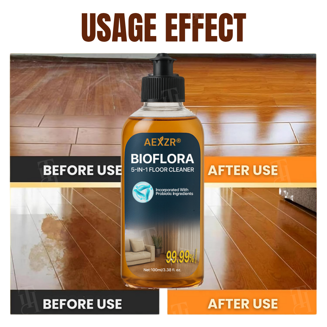 🏷️ EXCLUSIVE DEAL! 40% OFF - AEXZR® BioFlora 5-in-1 Floor Cleaner