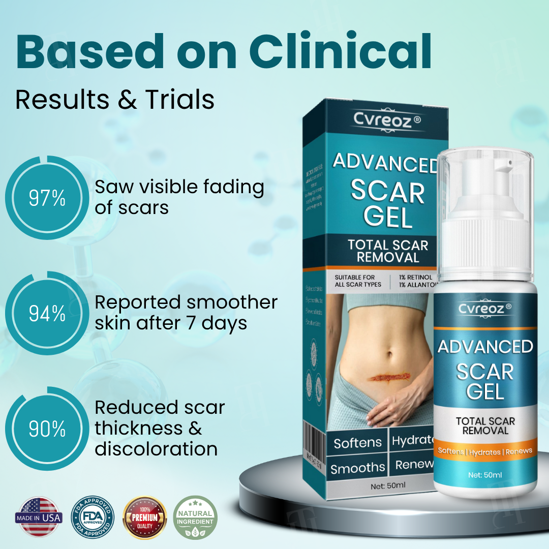 🚫Exclusive Patented Formula🚫Cvreoz® Advanced Scar Gel