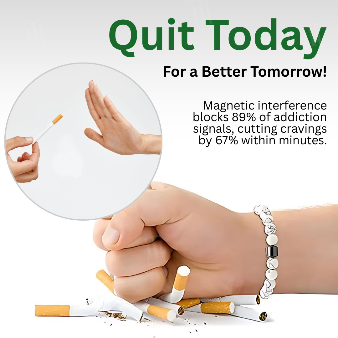 🔥Limited Time Offer🔥Czticle® Smoking Cessation Magnet Bracelet