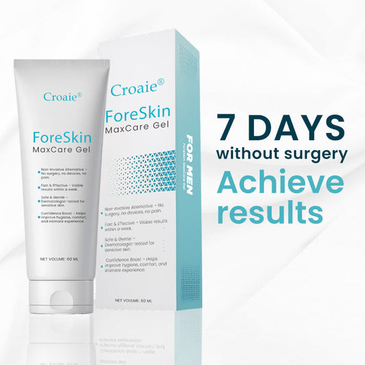 Croaie® ForeSkin MaxCare Gel🚀𝐀𝐜𝐡𝐢𝐞𝐯𝐞 𝐍𝐚𝐭𝐮𝐫𝐚𝐥 𝐅𝐨𝐫𝐞𝐬𝐤𝐢𝐧 𝐑𝐞𝐭𝐫𝐚𝐜𝐭𝐢𝐨𝐧 𝐢𝐧 𝐉𝐮𝐬𝐭 𝟓-𝟕 𝐃𝐚𝐲𝐬!🚀