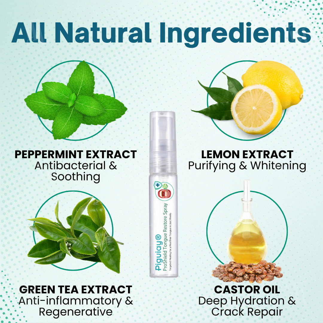 Piguiay® ProShield Tongue Restore Spray✅ 𝐏𝐫𝐨𝐯𝐢𝐝𝐞𝐬 𝐫𝐞𝐥𝐢𝐞𝐟 𝐢𝐧 𝐣𝐮𝐬𝐭 𝟑 𝐦𝐢𝐧𝐮𝐭𝐞𝐬