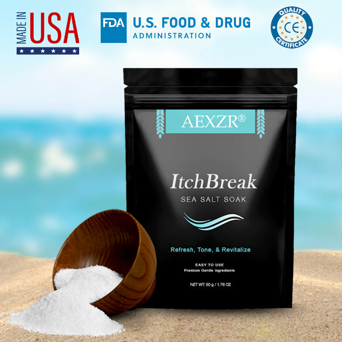 🏷️ EXCLUSIVE DEAL! 50% OFF - AEXZR® ItchBreak Sea Salt Soak