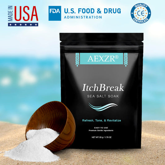 🏷️ EXCLUSIVE DEAL! 50% OFF - AEXZR® ItchBreak Sea Salt Soak