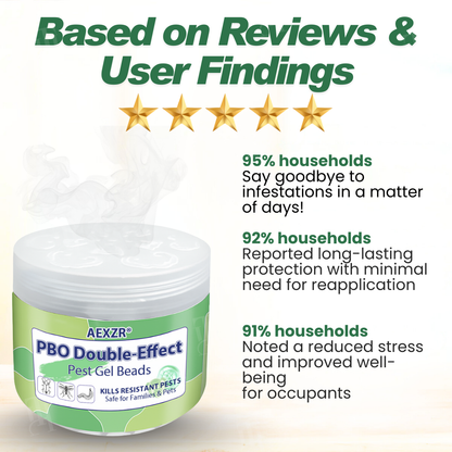 🏆Official Store | 🪳 Effectively Kills Resistant Pests 🪳 AEXZR® PBO Double-Effect Pest Gel Beads