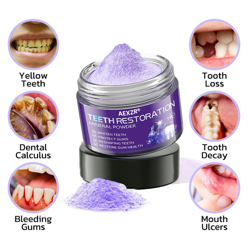 Limited Time Offer  🚨AEXZR® Teeth Restoration Mineral Powder  – Only 50 in stock available! Act Fast!